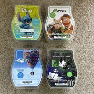 Set of 4 Disney Scentsy Bars